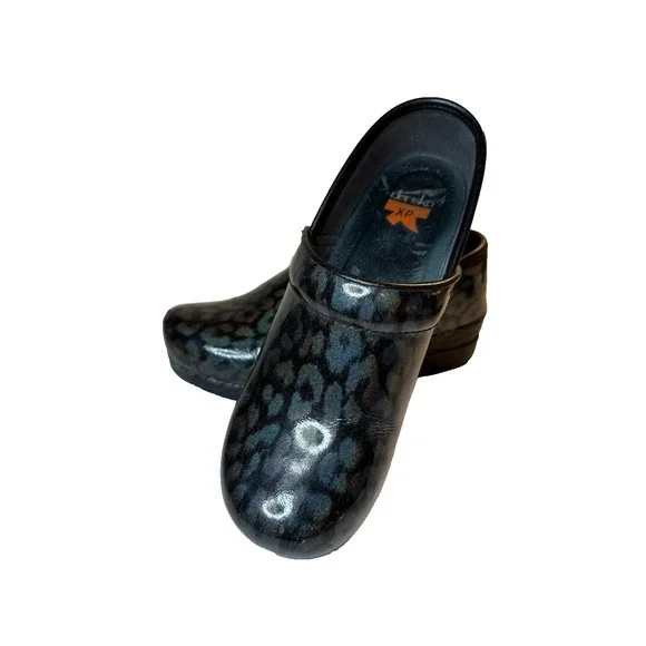 Rare Retired Dansko XP Women's Professional Comfort Clog Animal Print 38 Nursing - Picture 4 of 9